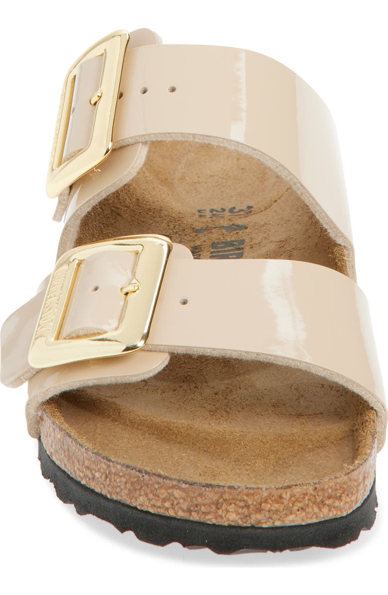 Birkenstock Sydney Luxe Slide Sandal, Alternate, color, Sand