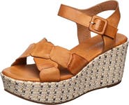 ANTELOPE Hunter Ankle Strap Espadrille Platform Wedge Sandal