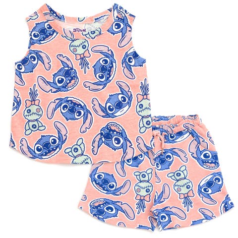 Tank Top & French Terry Shorts Set (Toddler, Little Kid & Big Kid)