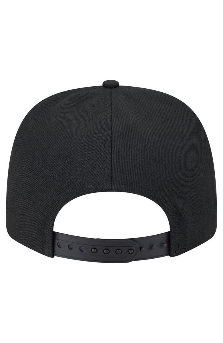 New Era Men's New Era Black Las Vegas Raiders Gameday Multi Rope 9SEVENTY Stretch-Snap Hat, Alternate, color, Black