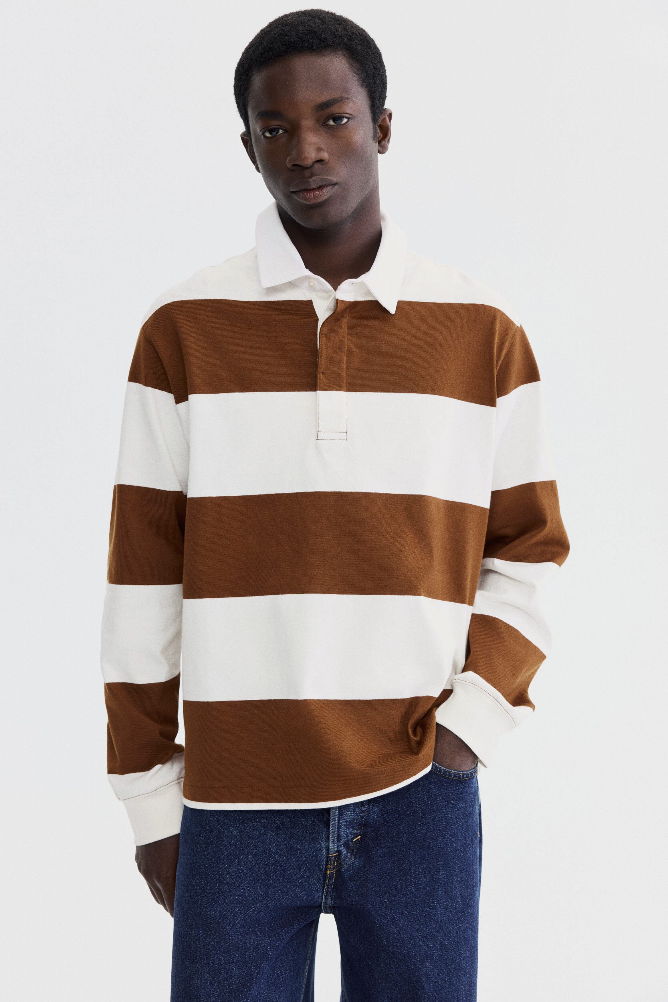 Regular Fit Cotton Rugby Shirt - image 2