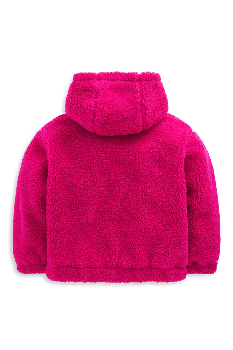 Kids' Relaxed Hooded Fleece Jacket, Alternate, color, PINK