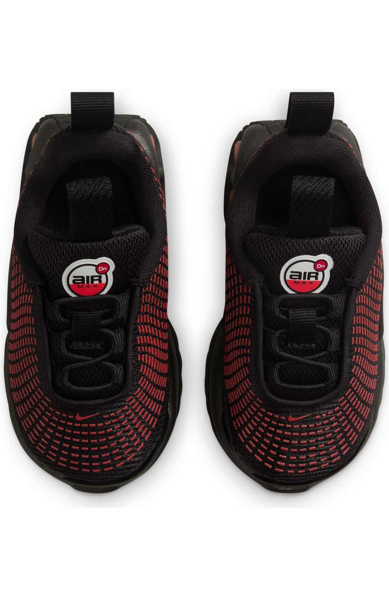 Nike Air Max Dn Sneaker, Alternate, color, Black/ Black/ Bright Crimson