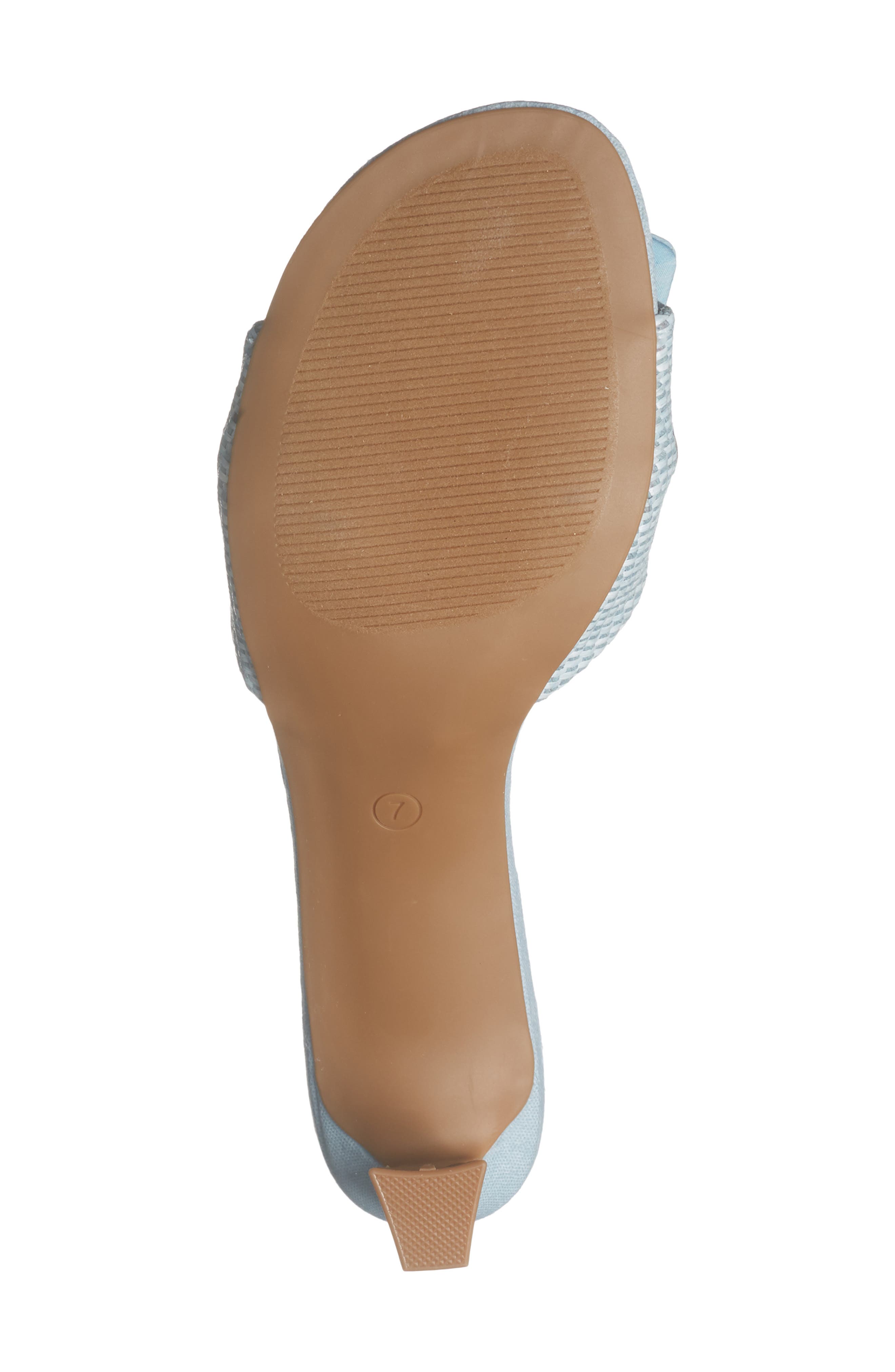 Bahama Tie Heel Sandal, Alternate, color, CELESTIAL BLUE TONAL