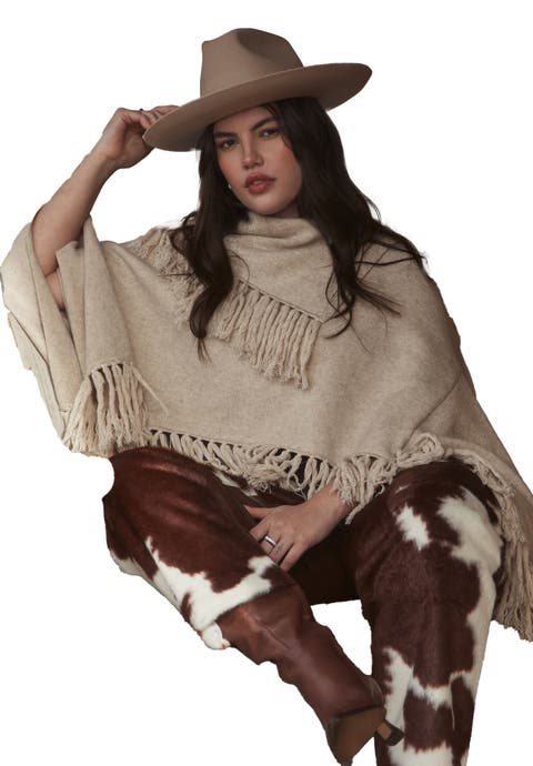 Fringe Poncho (Plus)