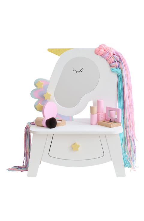 Dreamy Kid Unicorn Vanity Playset