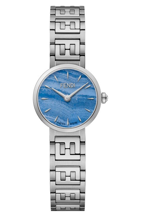 Forever Fendi Diamond Bracelet Watch, 19mm