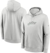 Nike Men's Nike Gray New York Jets Edge Pack French Terry Club Pullover Hoodie