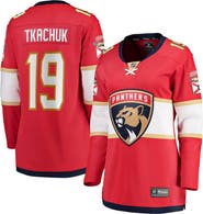 FANATICS Women's Fanatics Matthew Tkachuk Red Florida Panthers Home Breakaway Player Jersey
