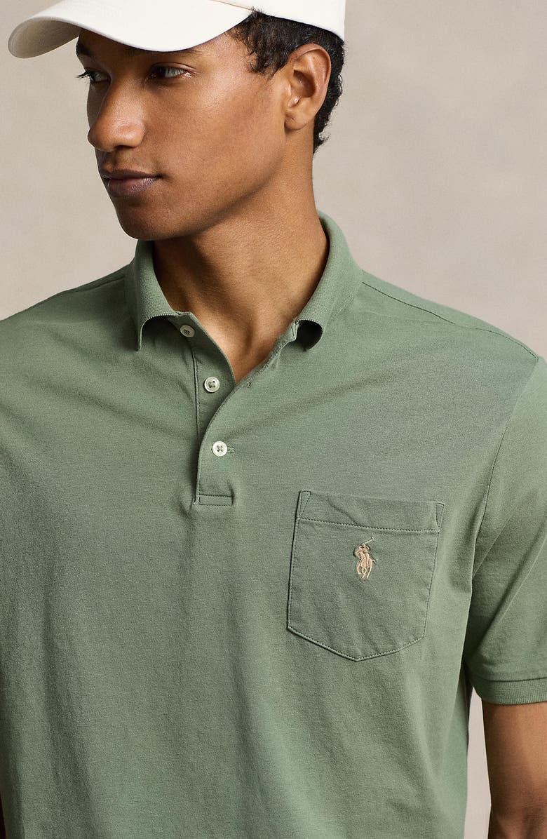 Polo Ralph Lauren Solid Pocket Polo, Alternate, color, 