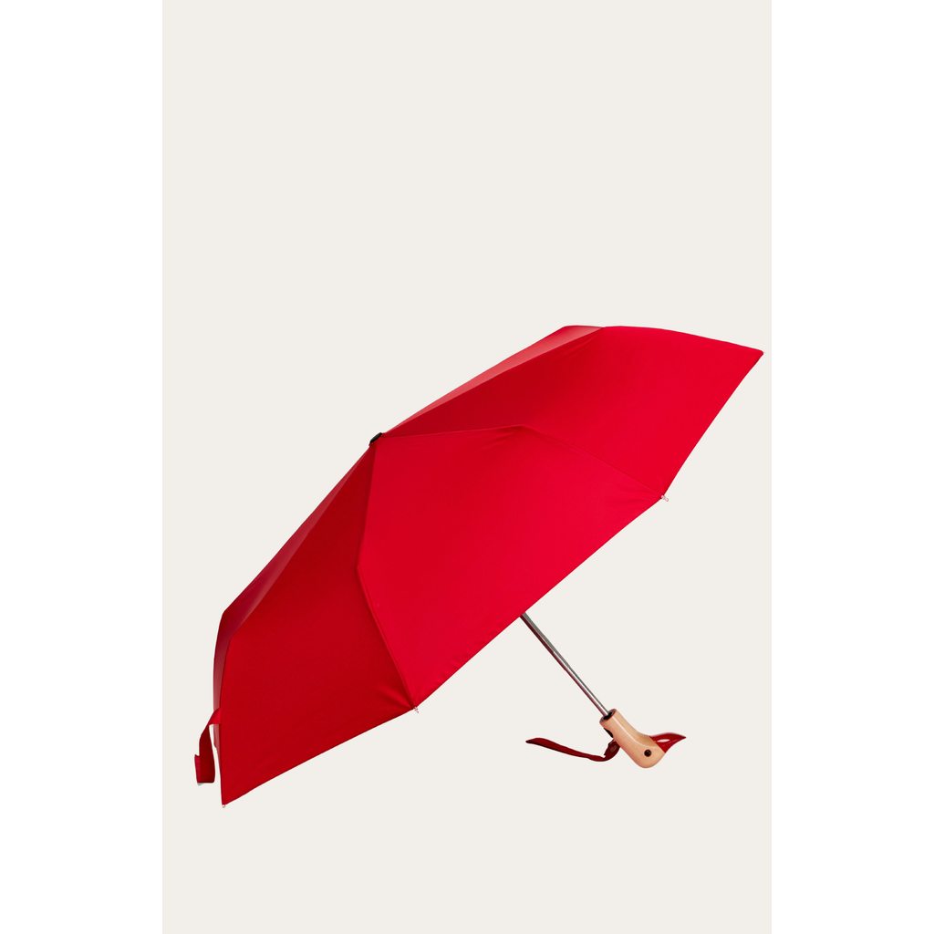 Original Duckhead Eco-friendly Compact Duck Umbrella In Red