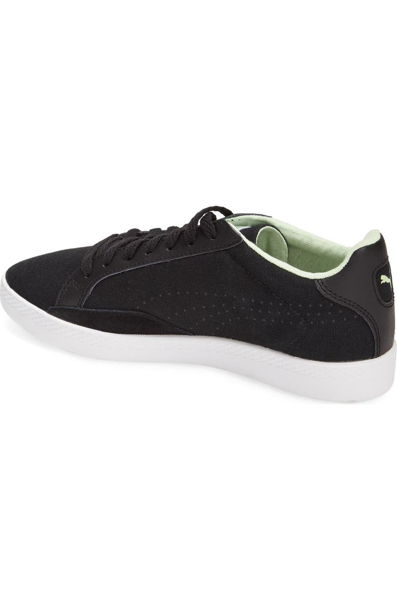 PUMA 'Match Lo - Basic Sport' Leather Sneaker, Alternate, color,