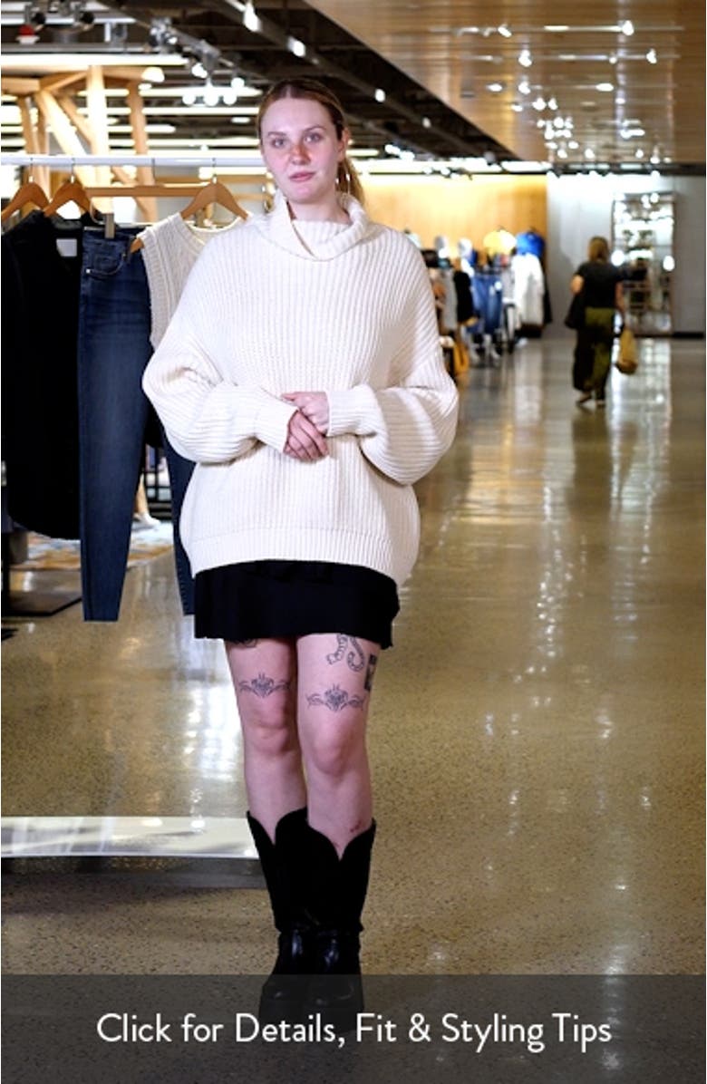 Swim Too Deep Turtleneck Sweater, sales video thumbnail