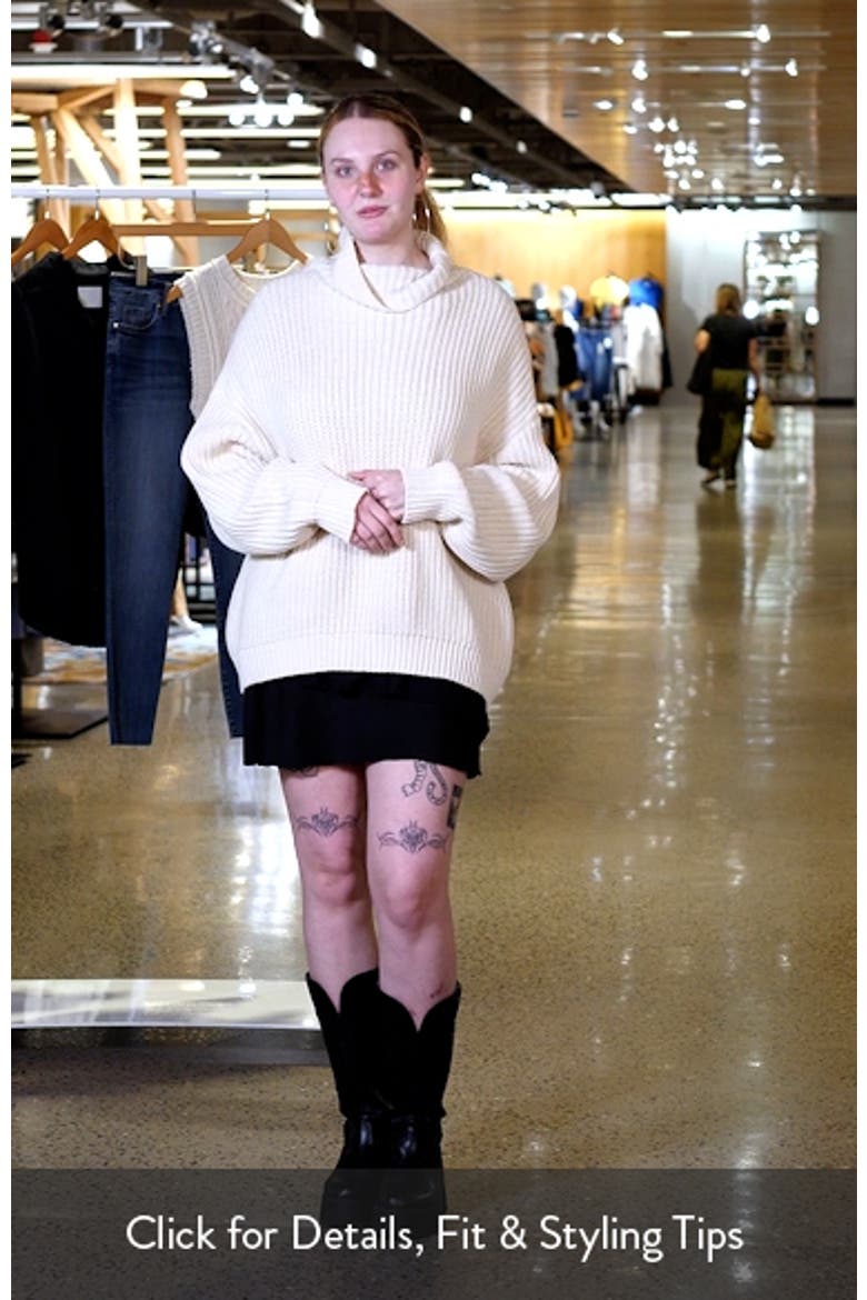 Swim Too Deep Turtleneck Sweater video