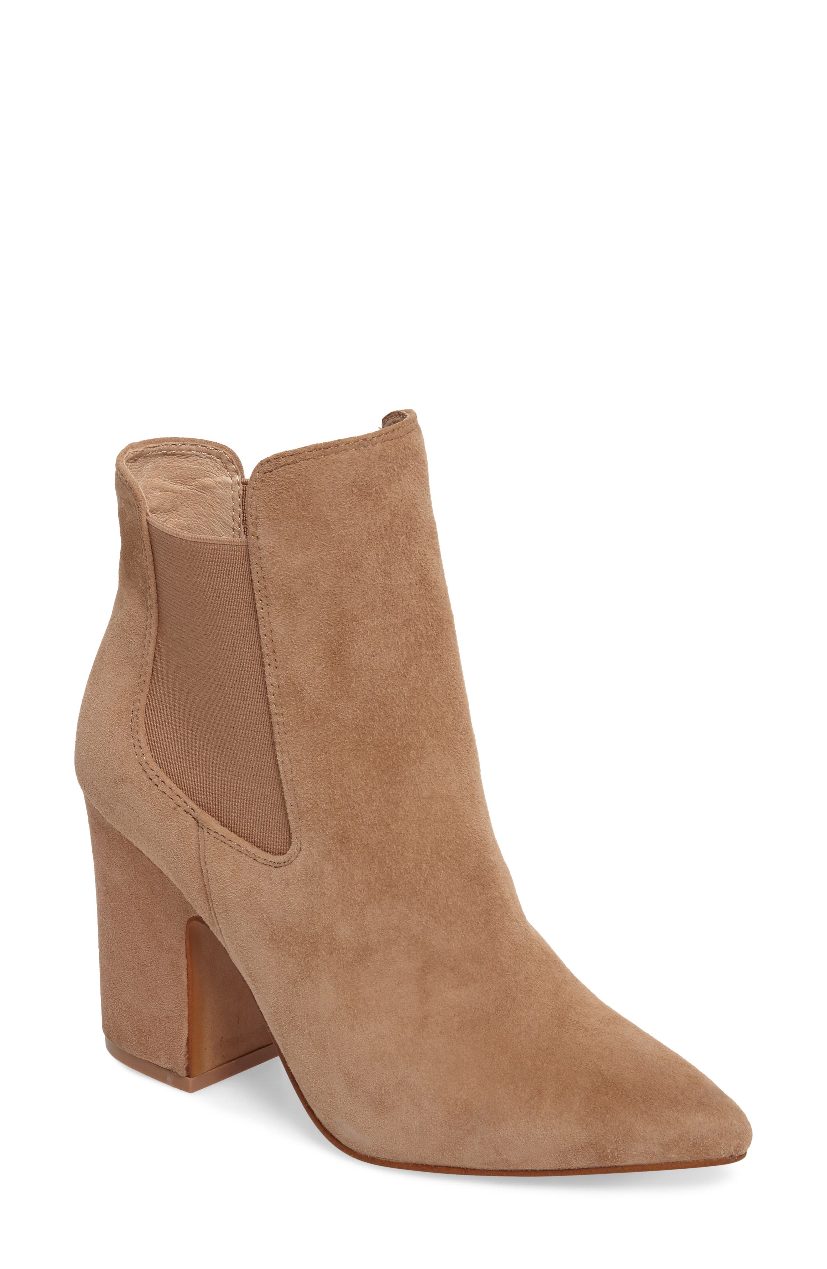 Starlight Bootie, Main, color, CLAY SUEDE