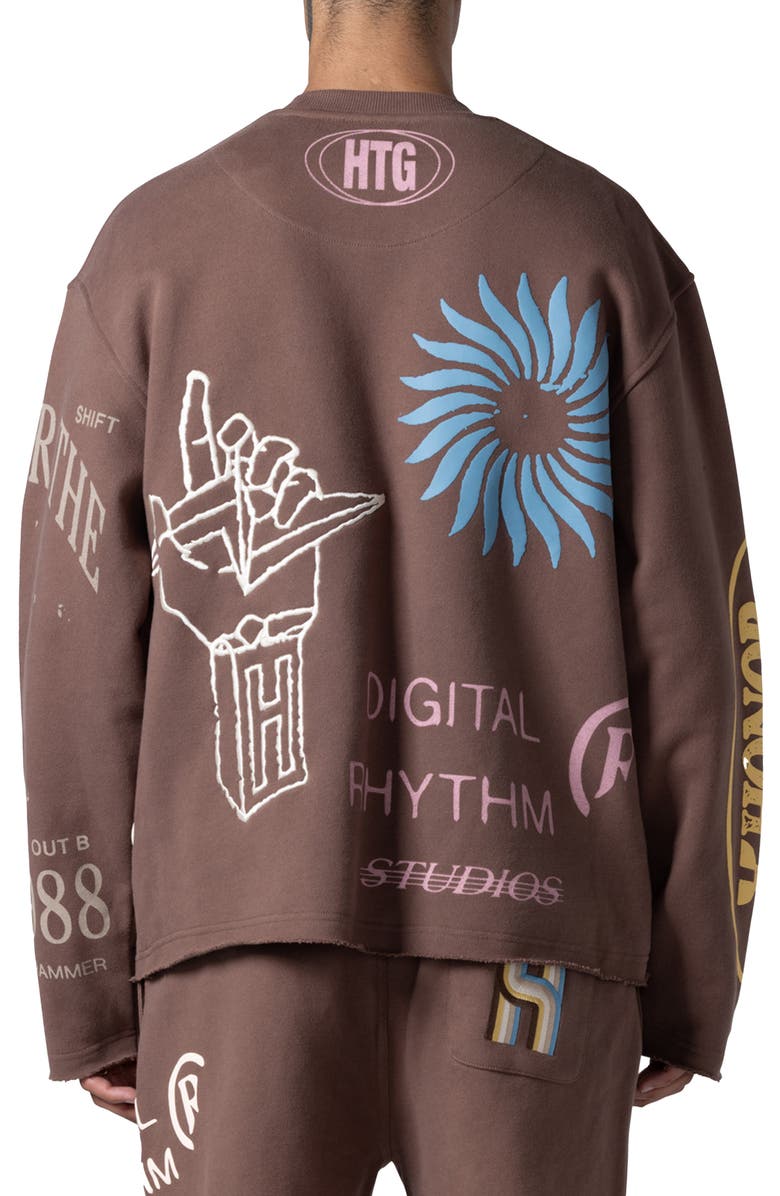 HONOR THE GIFT Studio Oversize Graphic Sweatshirt, Alternate, color, 