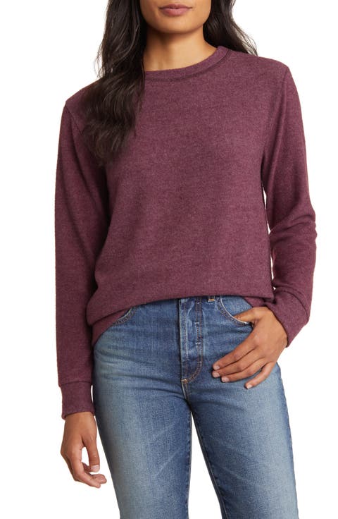Cozy Crewneck Long Sleeve Top