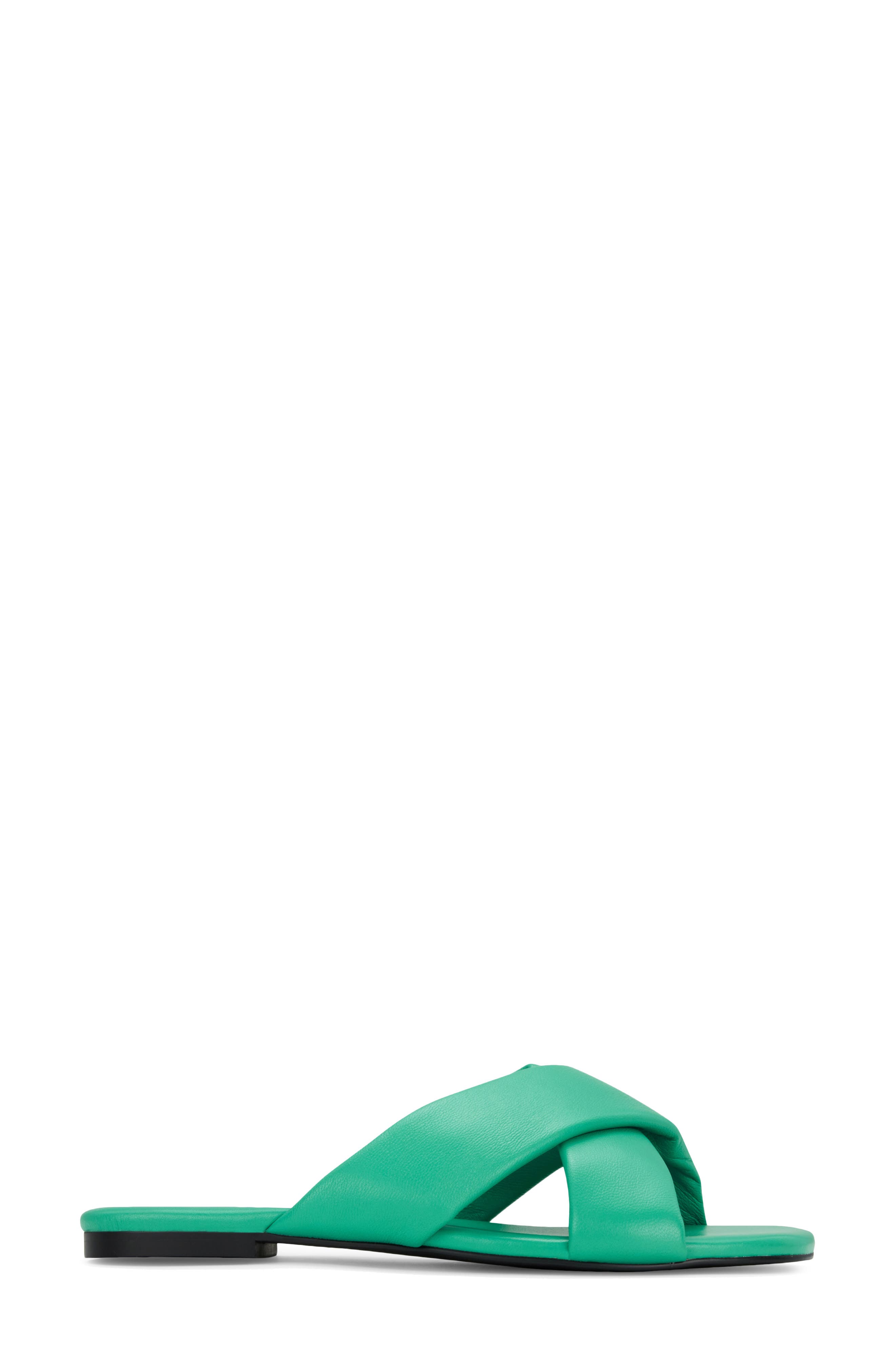 Delancey Slide Sandal, Alternate, color, TEAL