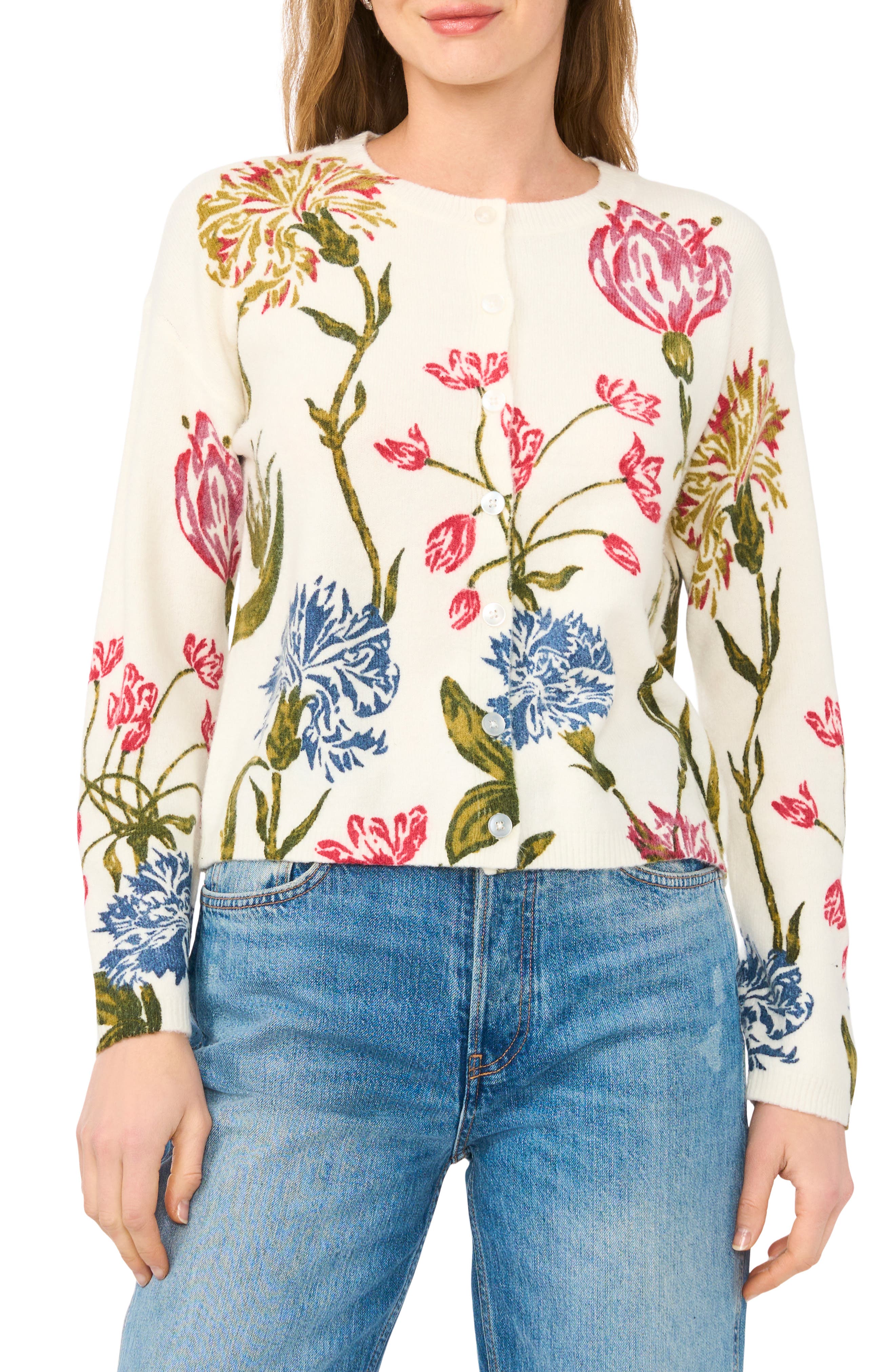 Floral Cardigan - image 3