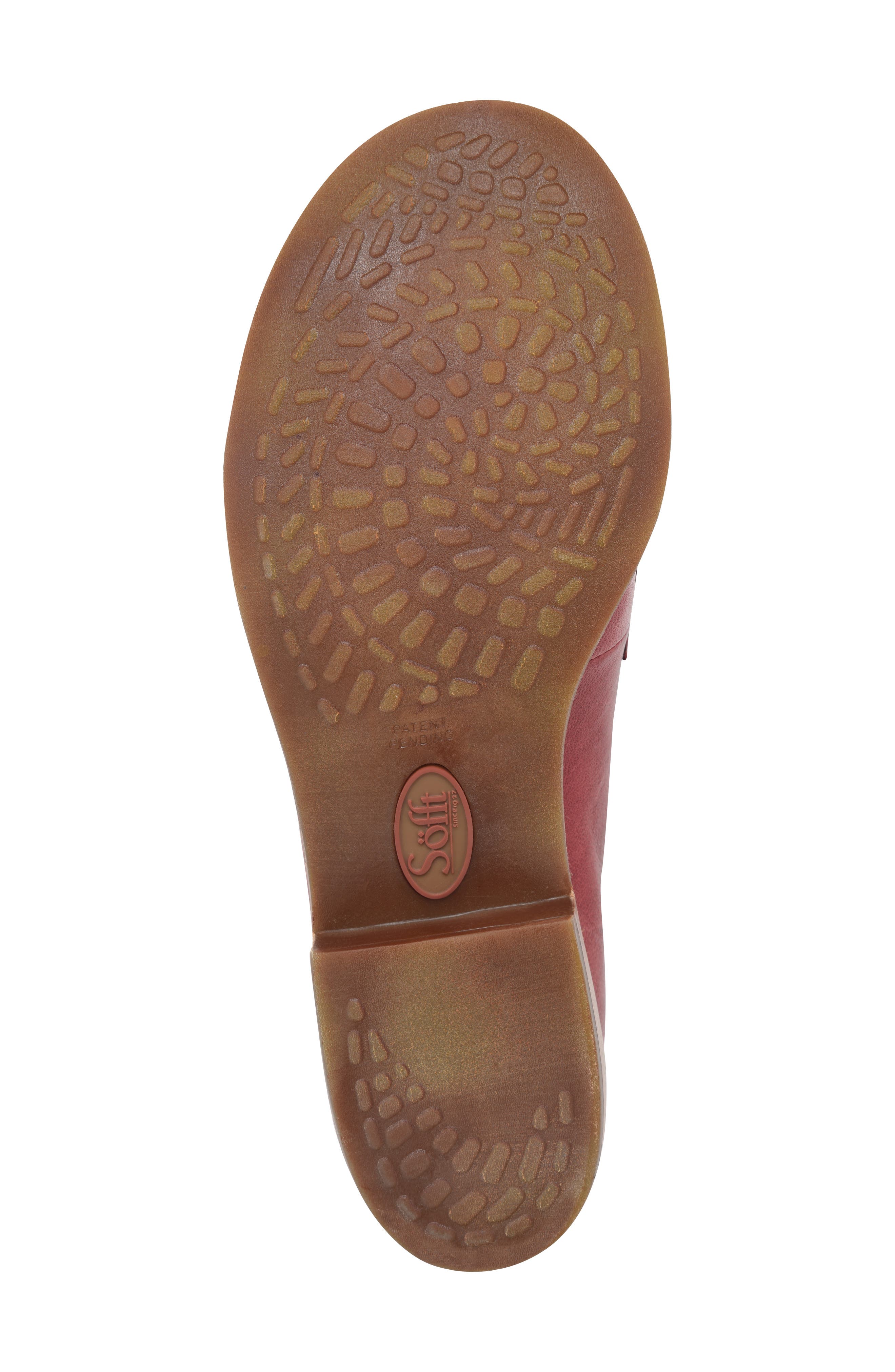 Söfft Nevara Loafer, Alternate, color, Red Tangerine