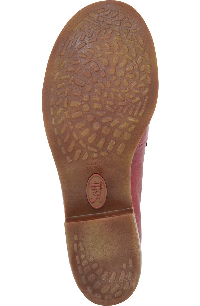 Söfft Nevara Loafer, Alternate, color, Red Tangerine