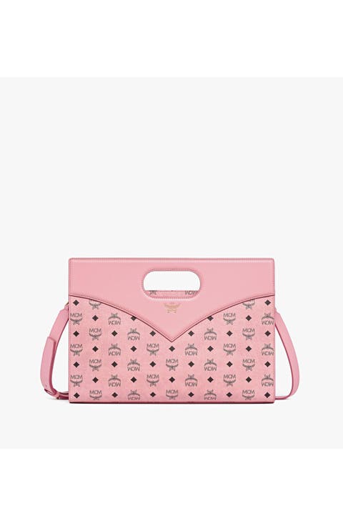 Diamond Bag in Visetos Leather Mix