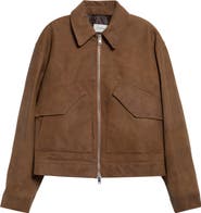 Second Layer Revival Leather Flight Jacket