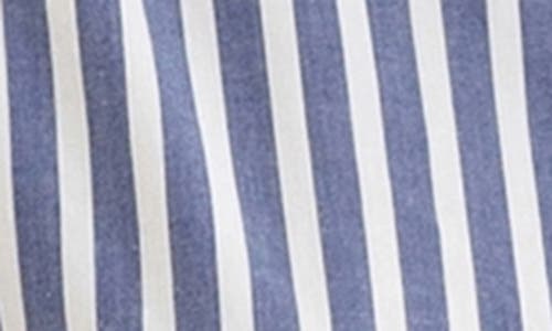 PAPINELLE PAPINELLE STRIPE COTTON NIGHTGOWN