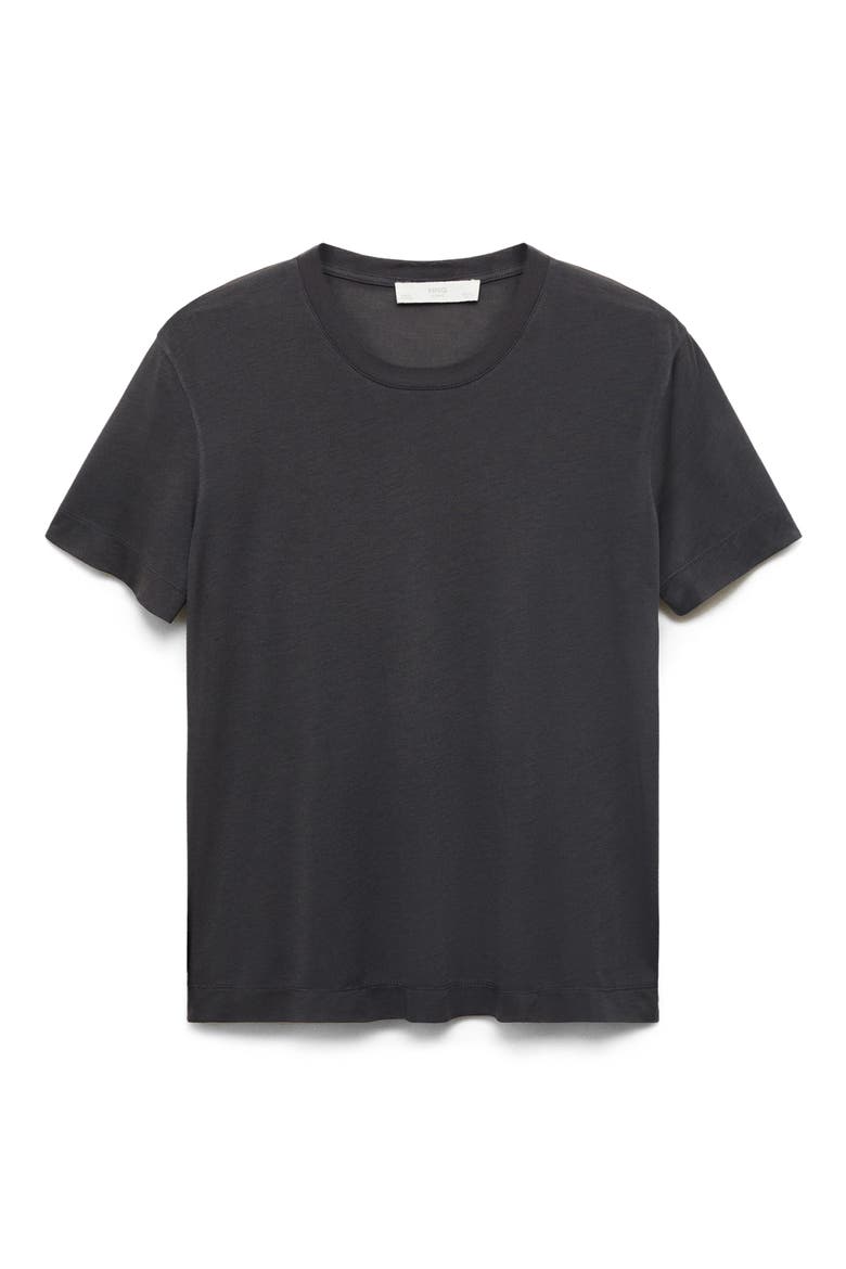 Modal Pajama T-Shirt, Alternate, color, CHARCOAL