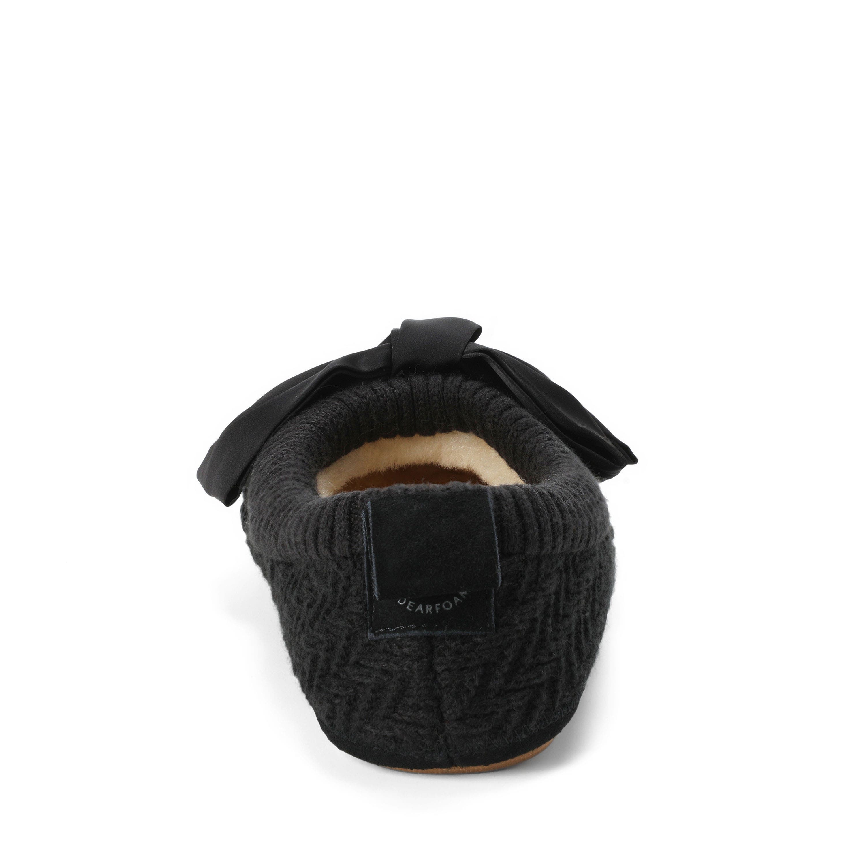 Fireside Bestie Ballet Slippers, Alternate, color, Black
