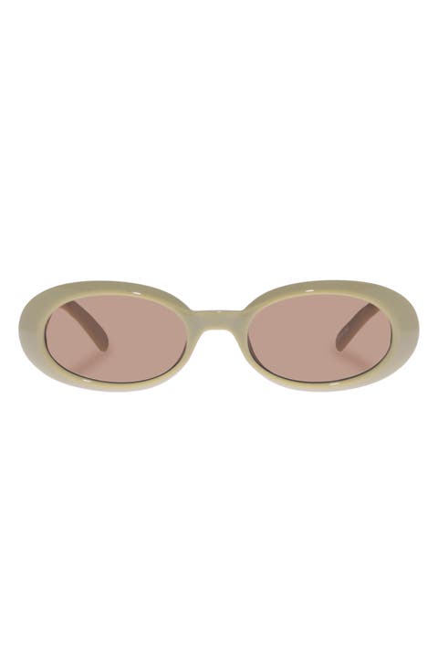 Work It 53mm Oval Sunglasses