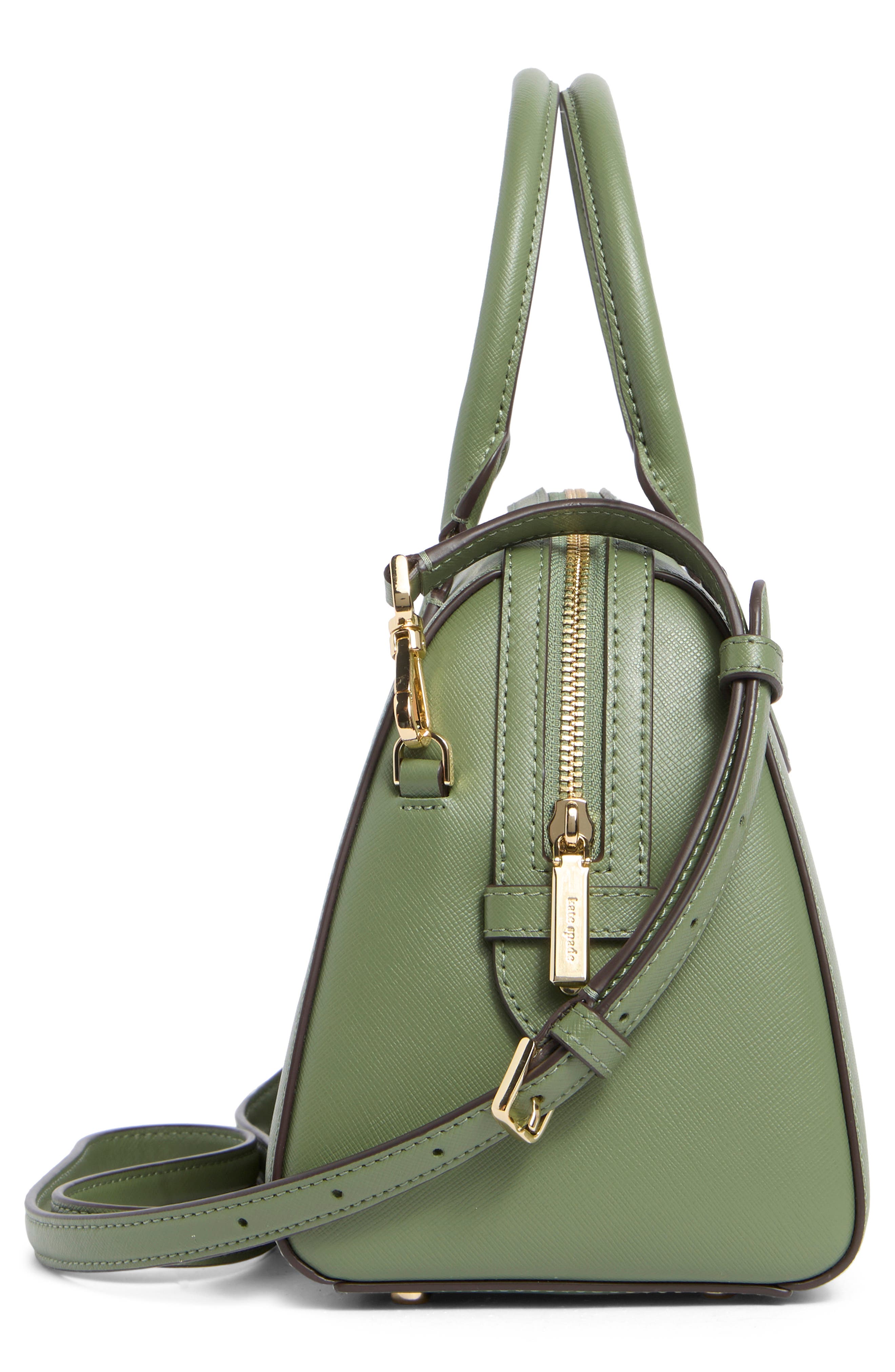 Kate Spade New York madison large dolly duffle crossbody bag, Alternate, color, Cedar Stand