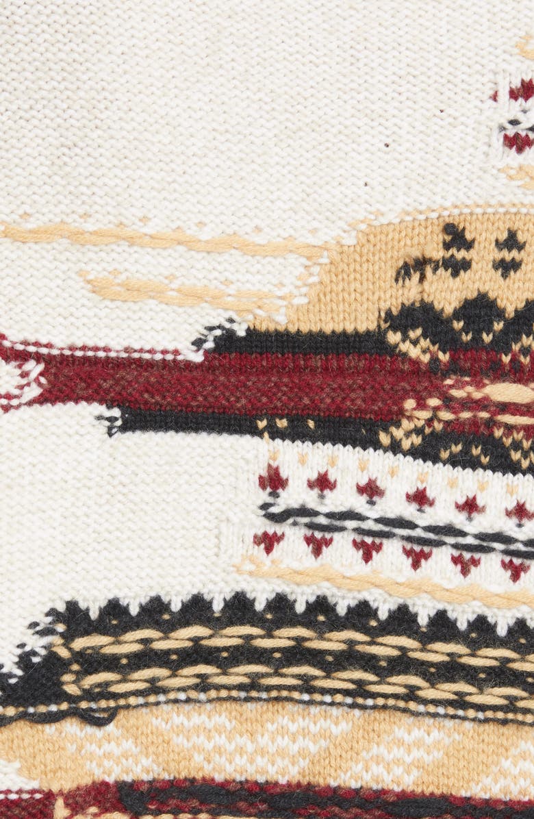 rag & bone Annalise Crewneck Wool Blend Sweater, Alternate, color,