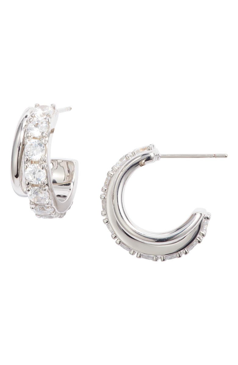 Kendra Scott Livy Huggie Hoop Earrings, Main, color, 