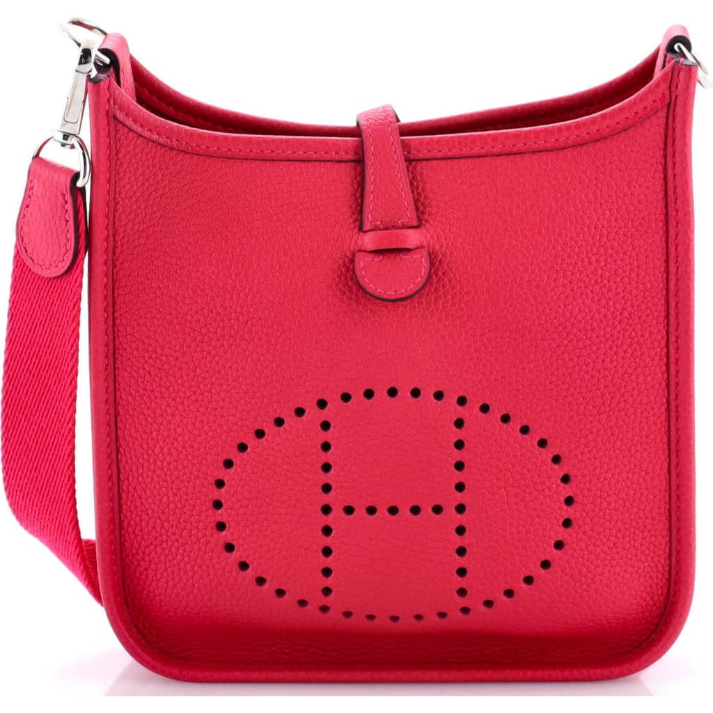 Pre-owned Hermes Hermes Evelyne Bag Gen Iii Maurice Tpm In Red