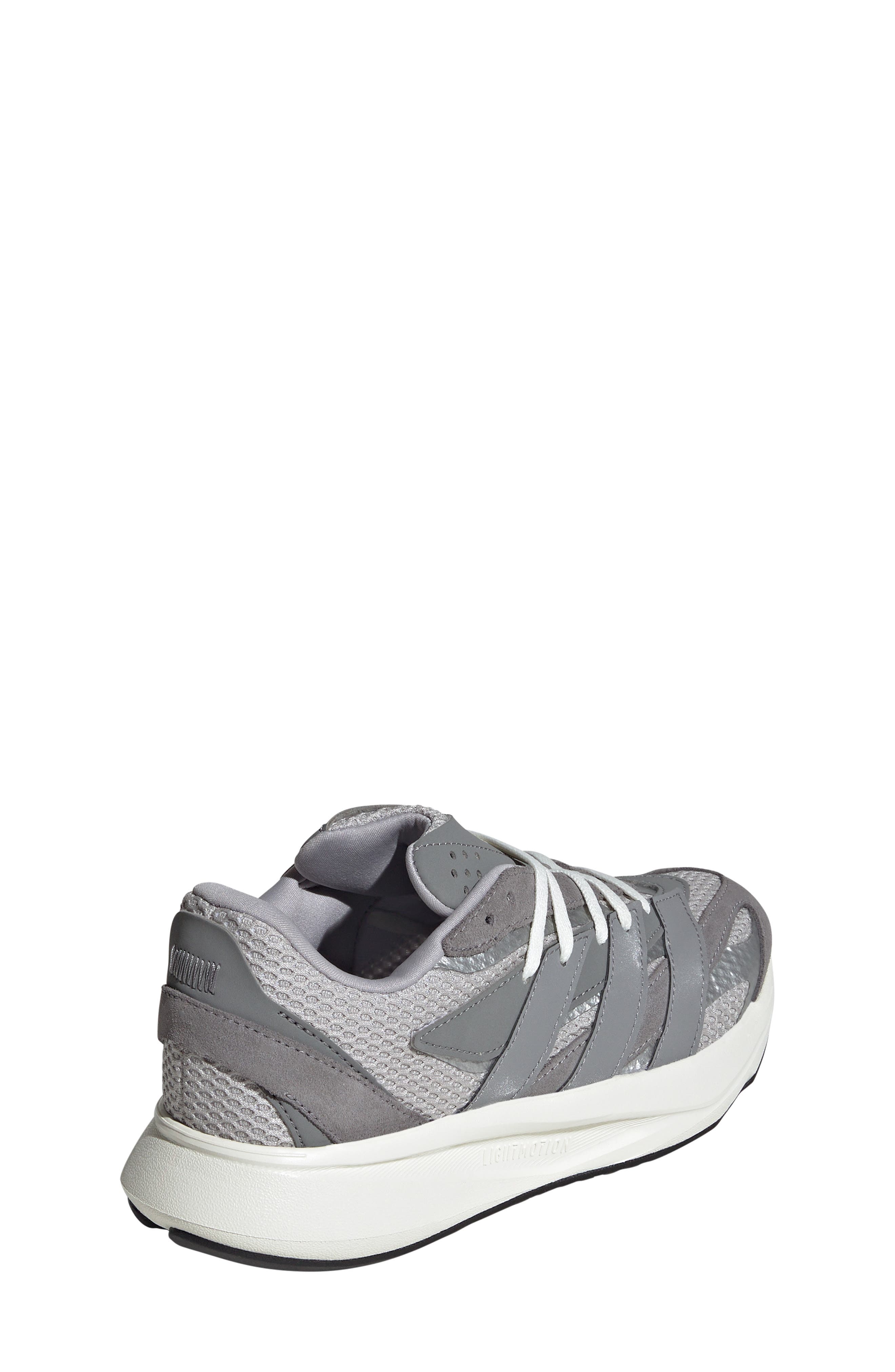 adidas Kids' Lightblaze Sneaker, Alternate, color, Grey/ Grey/ Silver Metallic