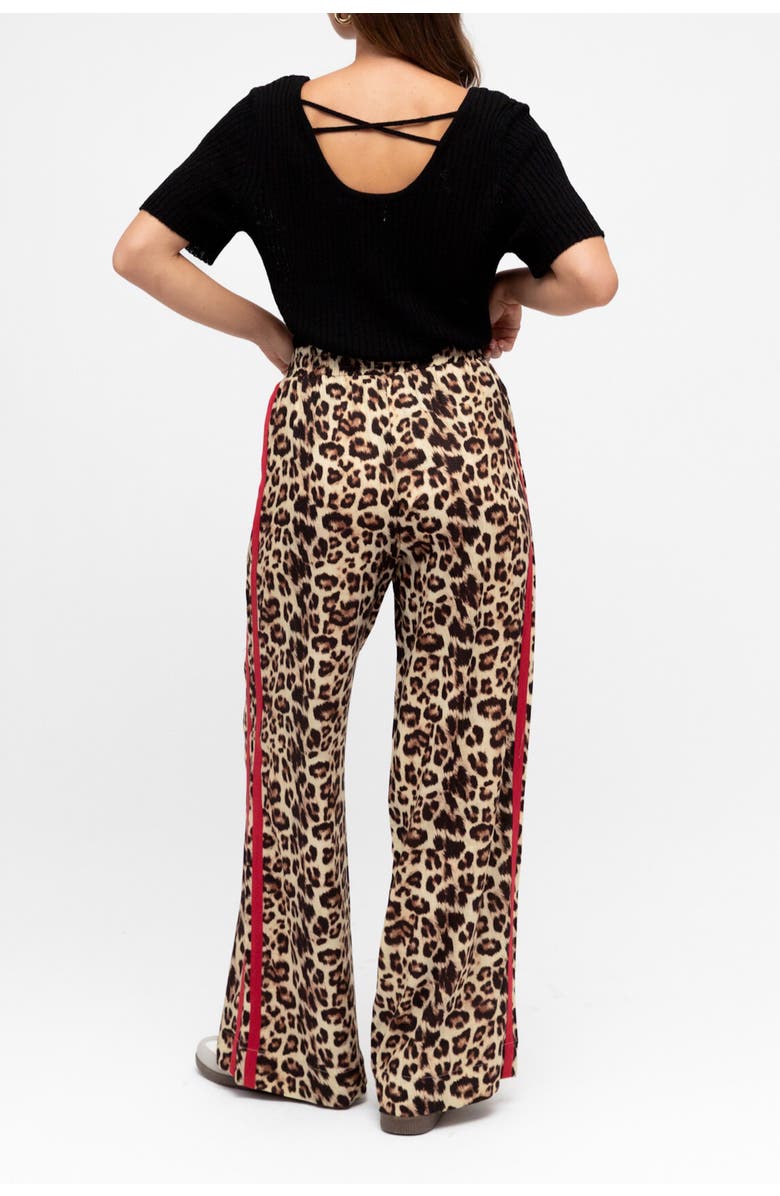 Label of Love Leopard Sporty Pant, Alternate, color, 