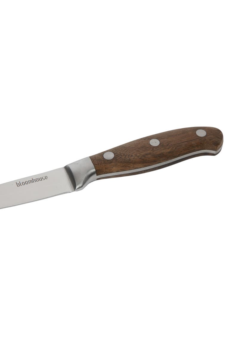 German Steel Paring Knife, Alternate, color, Natural Wood