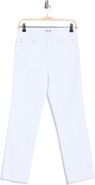 Seven7 High Waist Ankle Straight Leg Jeans