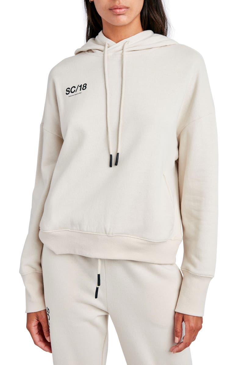 SAGE COLLECTIVE Inspired Extended Cuff Pullover Hoodie, Main, color, 