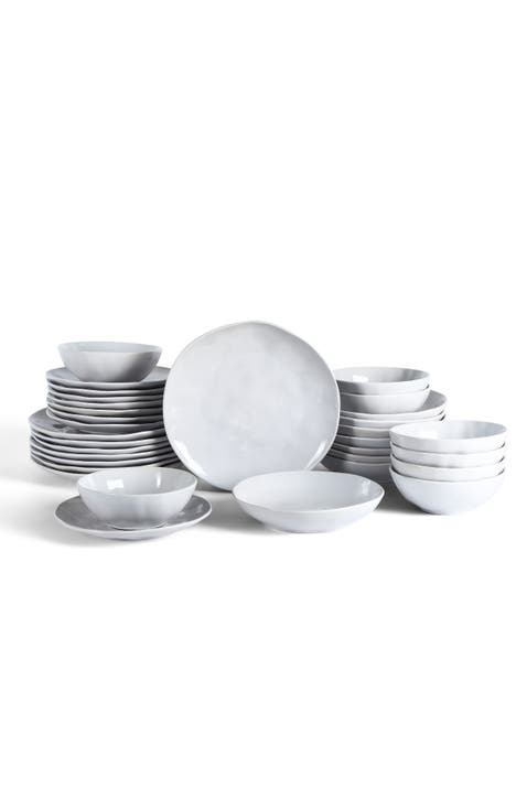 Harper Stoneware 32-Piece Dinnerware Set