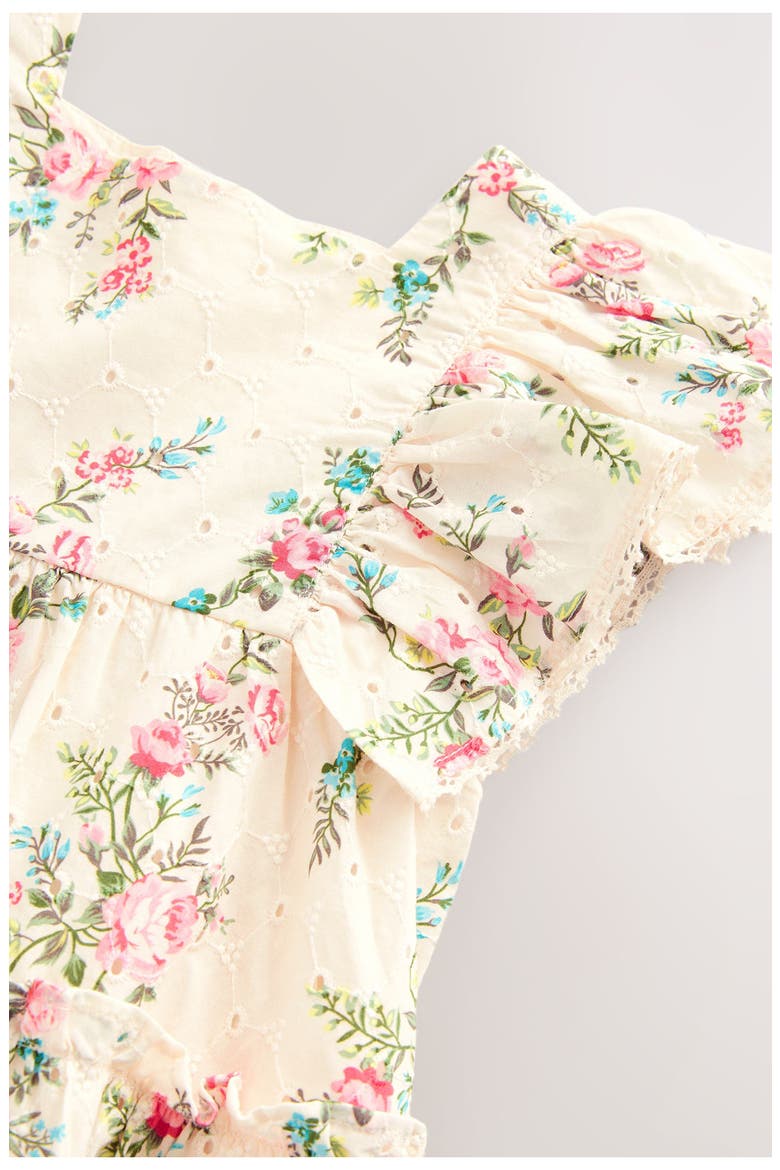 Kids' Floral Ruffle Party Dress, Alternate, color, PINK