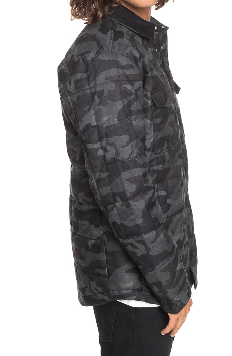 Quiksilver Broken Nose Shirt Jacket, Alternate, color, 