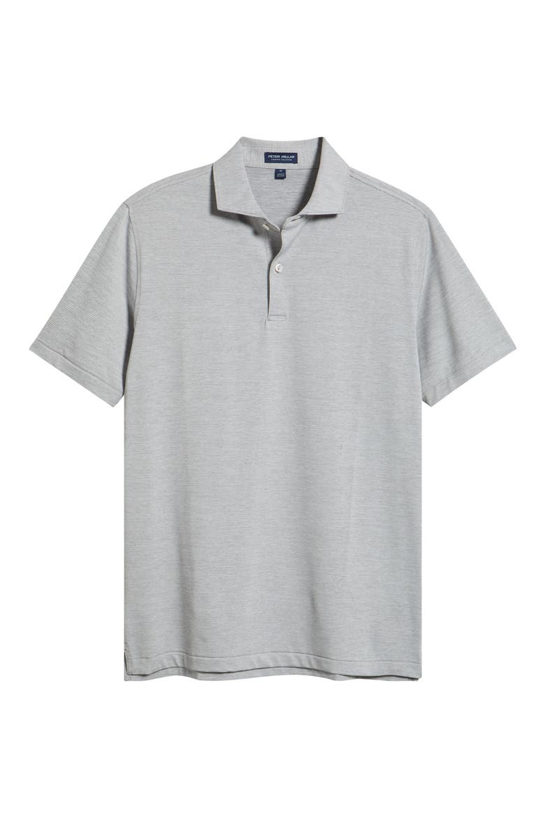 Crown Crafted Performance Jersey Polo, Alternate, color, GALE GREY