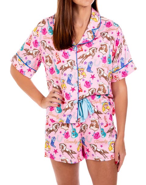 Silky Cowgirl Candy Short Sleeve Short