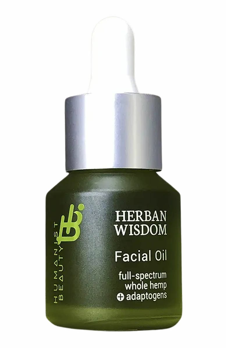 Humanist Beauty Herban Wisdom Facial Oil, Main, color, Half Size