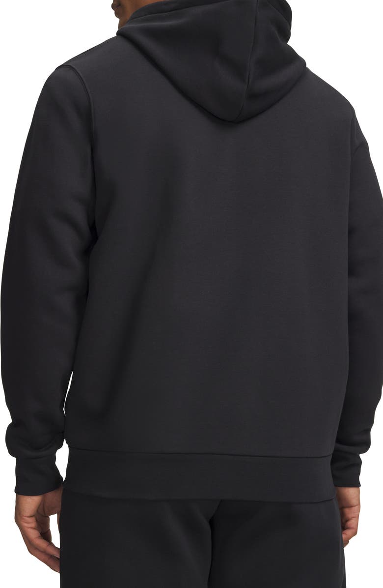 Under Armour Icon Fleece Zip Hoodie, Alternate, color, Black