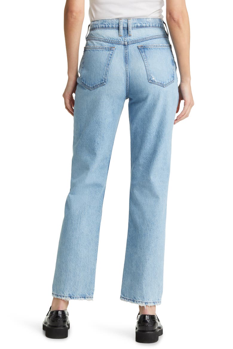 High N Tight Straight Leg Jeans, Alternate, color, ROSSUM 1YEAR TEAR