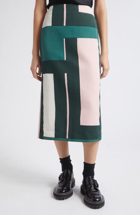 Sirottaa Attika Midi Skirt