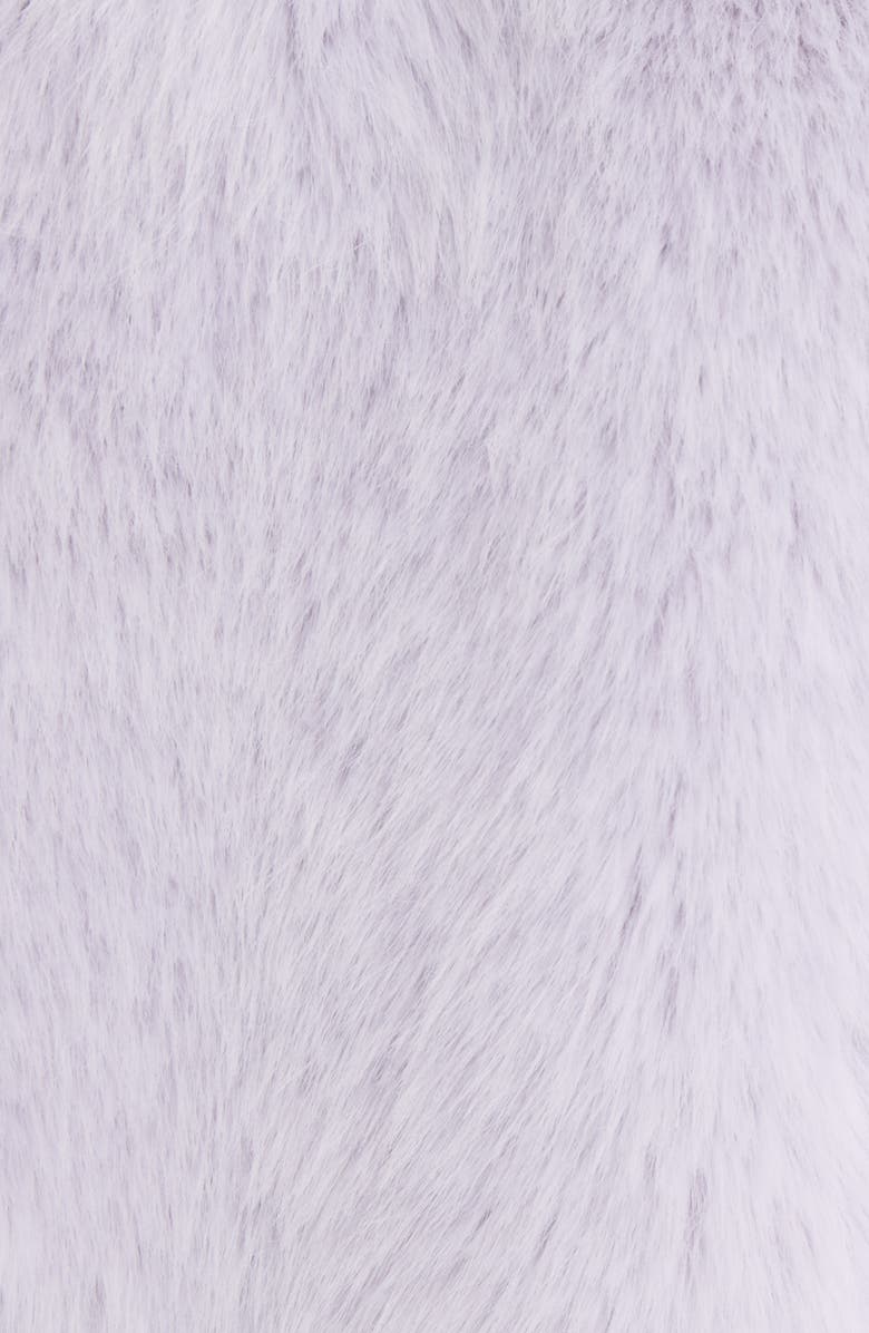 Balmain Faux Fur Bomber Jacket, Alternate, color, 